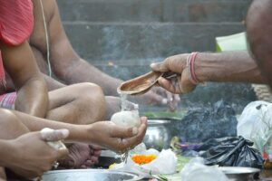 पिण्डदानको साङ्केतिक तस्बिर