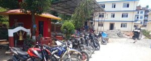 मोडिफाइड बाइक नियन्त्रणमा लिँदै बागलुङ प्रहरी